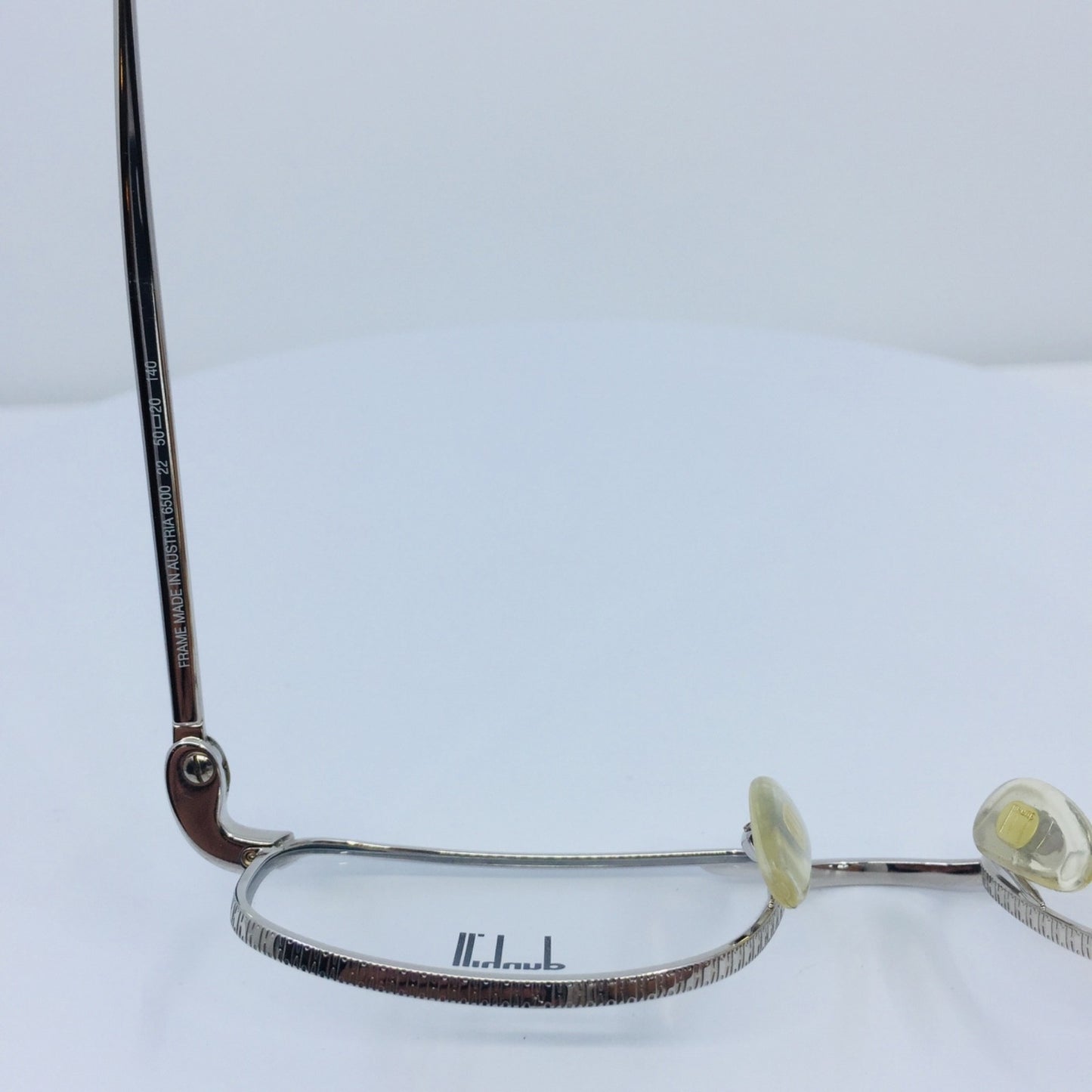 Vintage Dunhill 6500 Silver Eyeglasses - Super Vision Optical