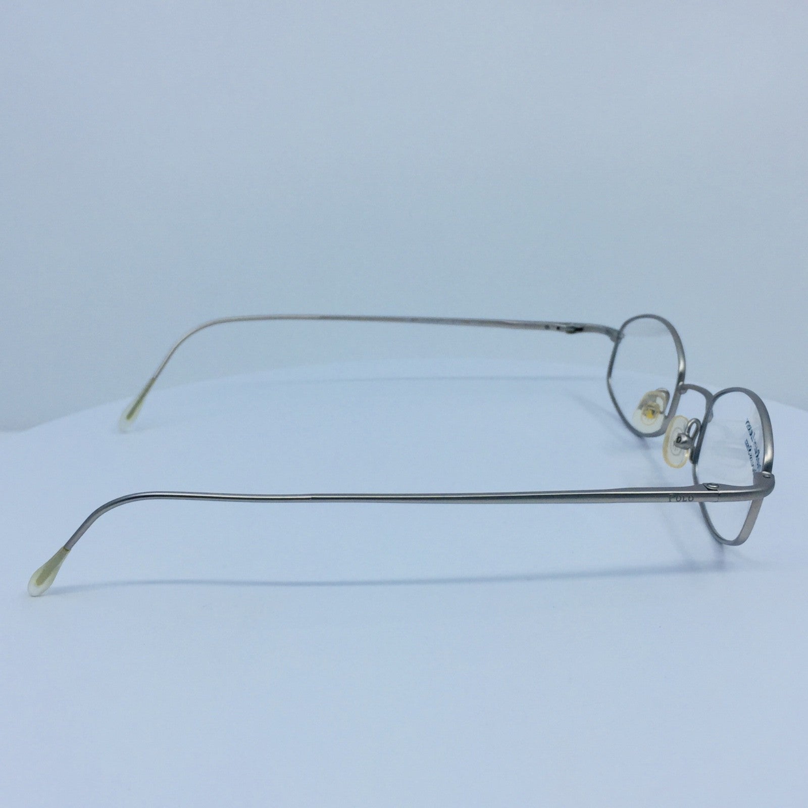 Vintage Polo Ralph Lauren POLO 357 Silver Eyeglasses - Super Vision Optical