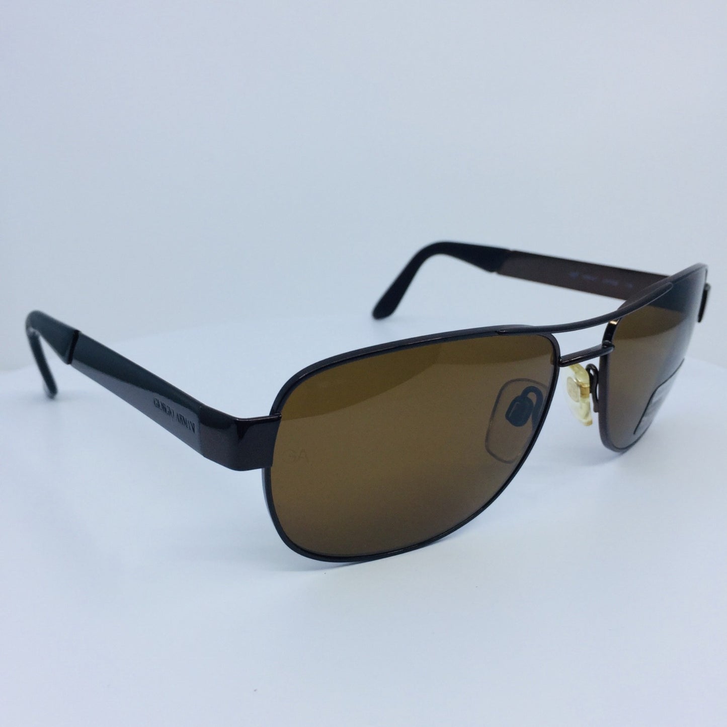 Vintage Giorgio Armani GA 667 Brown Sunglasses - Super Vision Optical