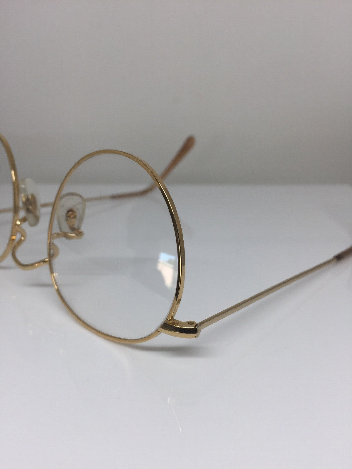 Vintage Ralph Lauren Polo Classic X By Ralph Lauren Gold Eyeglasses - Super Vision Optical
