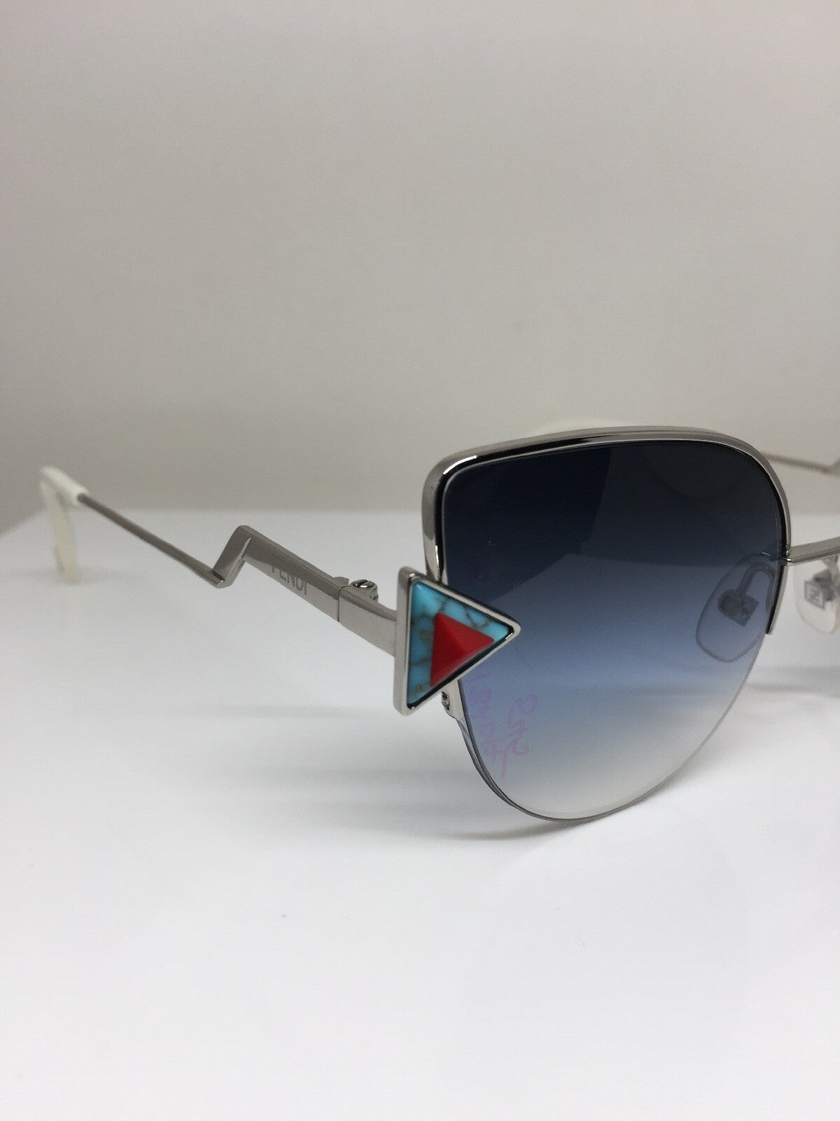 Vintage Fendi FF 0242/S Silver Sunglasses - Super Vision Optical