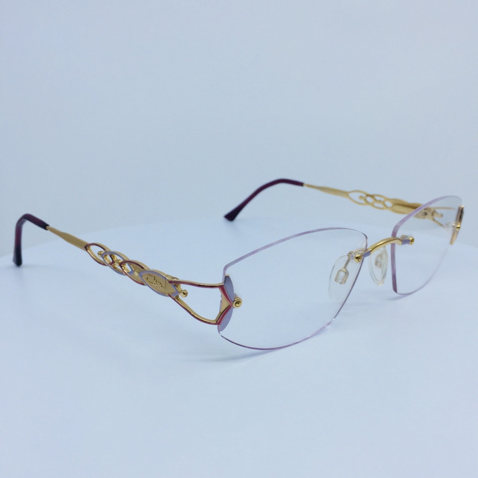 Vintage Cazal MOD 165 Gold Eyeglasses - Super Vision Optical