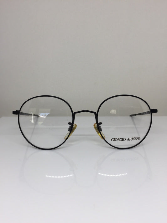 Vintage Giorgio Armani GA 201 Black Sunglasses - Super Vision Optical
