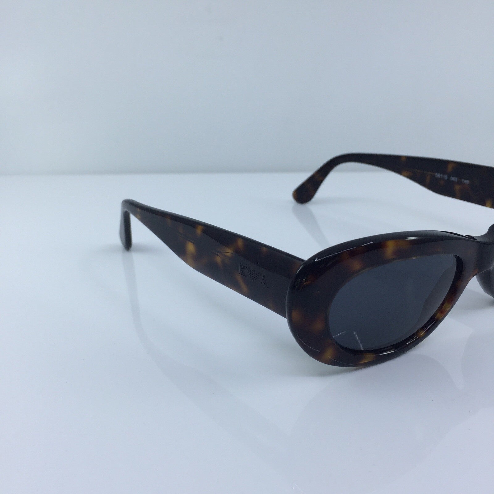 Vintage Emporio Armani EA 561-S Black Sunglasses - Super Vision Optical