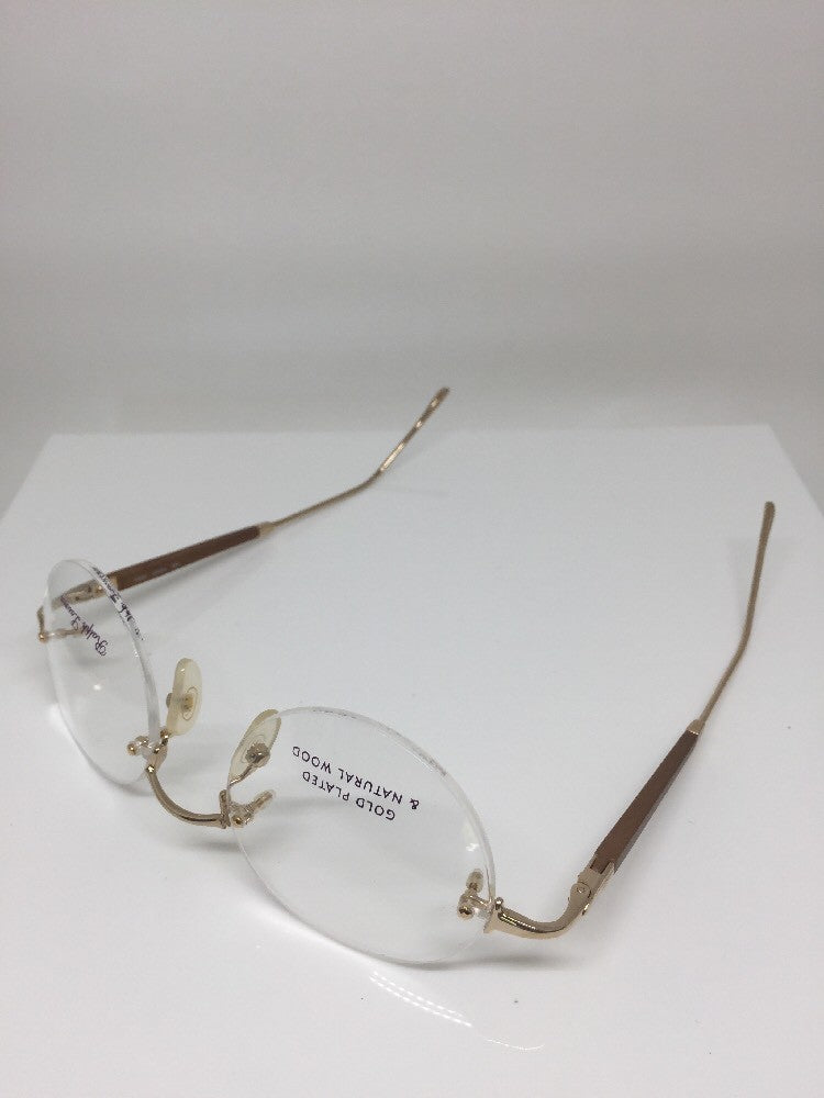 Vintage Polo Ralph Lauren P9001 Gold Sunglasses - Super Vision Optical