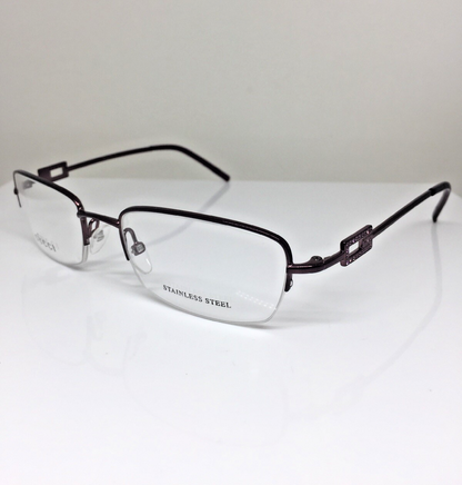 Vintage Gucci GG 2710 STRASS Purple Eyeglasses - Super Vision Optical