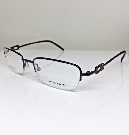 Vintage Gucci GG 2710 STRASS Purple Eyeglasses - Super Vision Optical