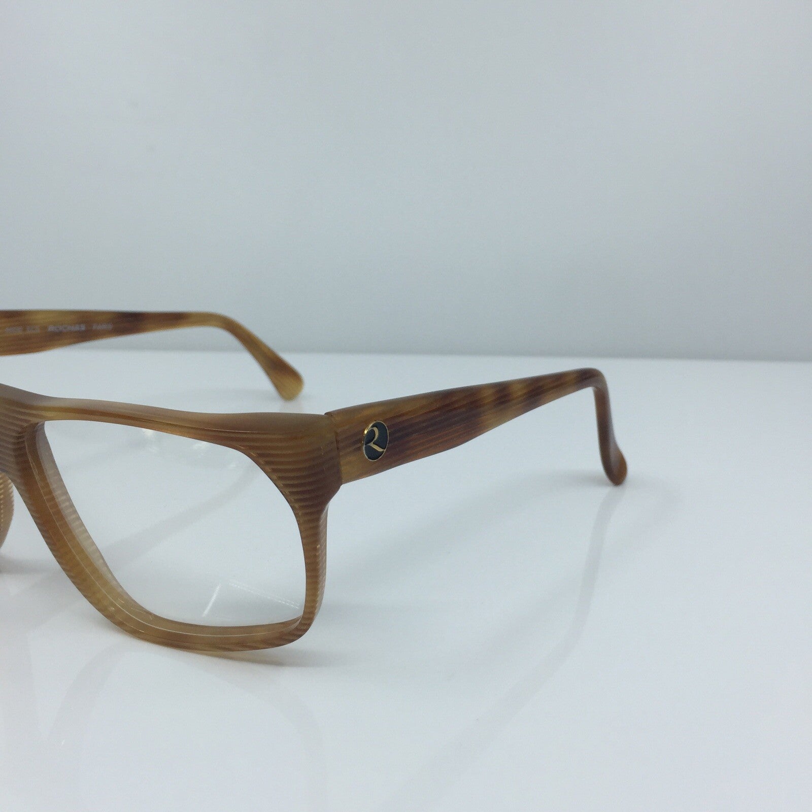 Vintage Rochas Paris ROCHAS PARIS 4608 Brown Eyeglasses - Super Vision Optical