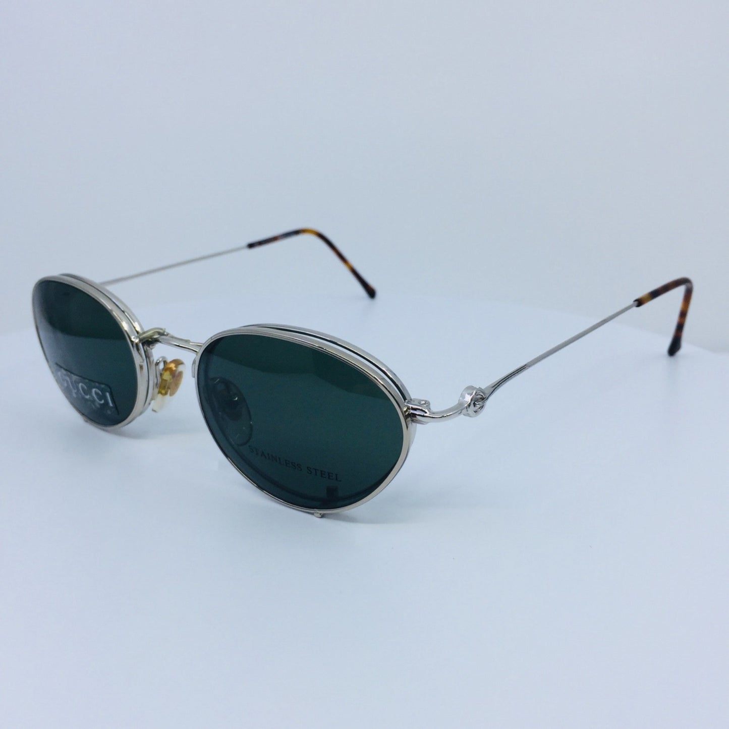Vintage Gucci GG 2624 Silver Eyeglasses - Super Vision Optical