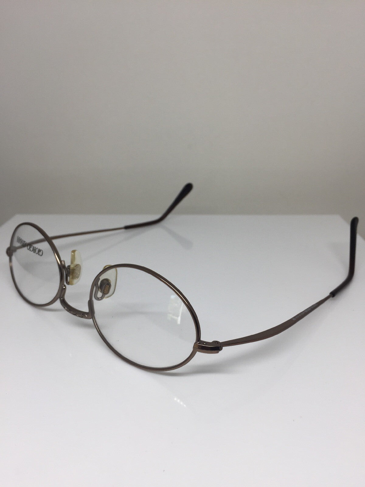 Vintage Giorgio Armani GA 242 Brown Eyeglasses - Super Vision Optical