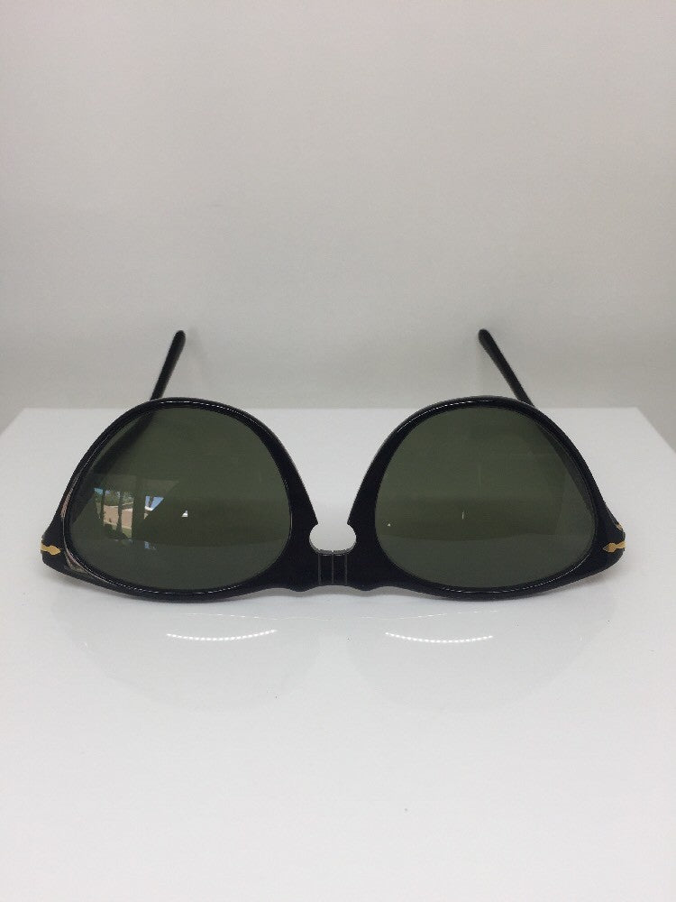 Vintage Persol PERSOL 201 Black Sunglasses - Super Vision Optical