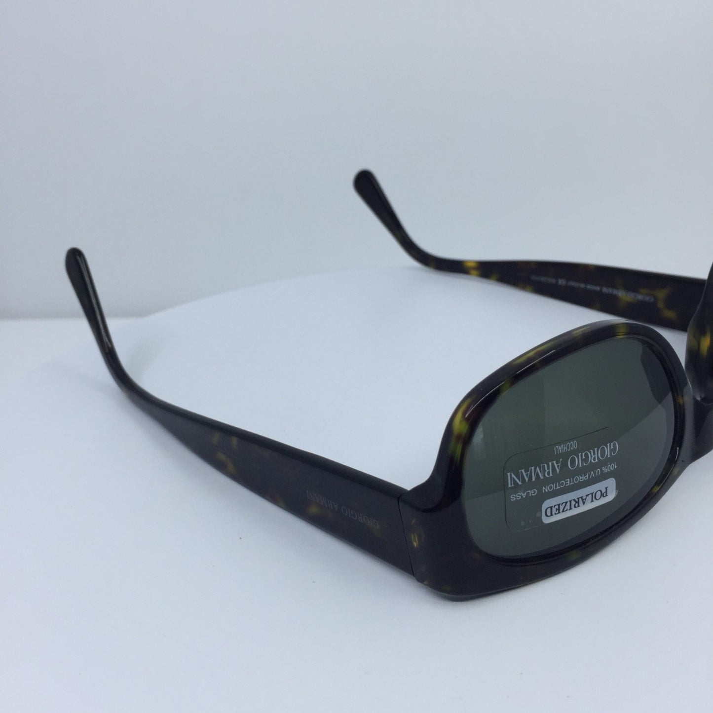 Vintage Giorgio Armani GA 845-P Black Sunglasses - Super Vision Optical