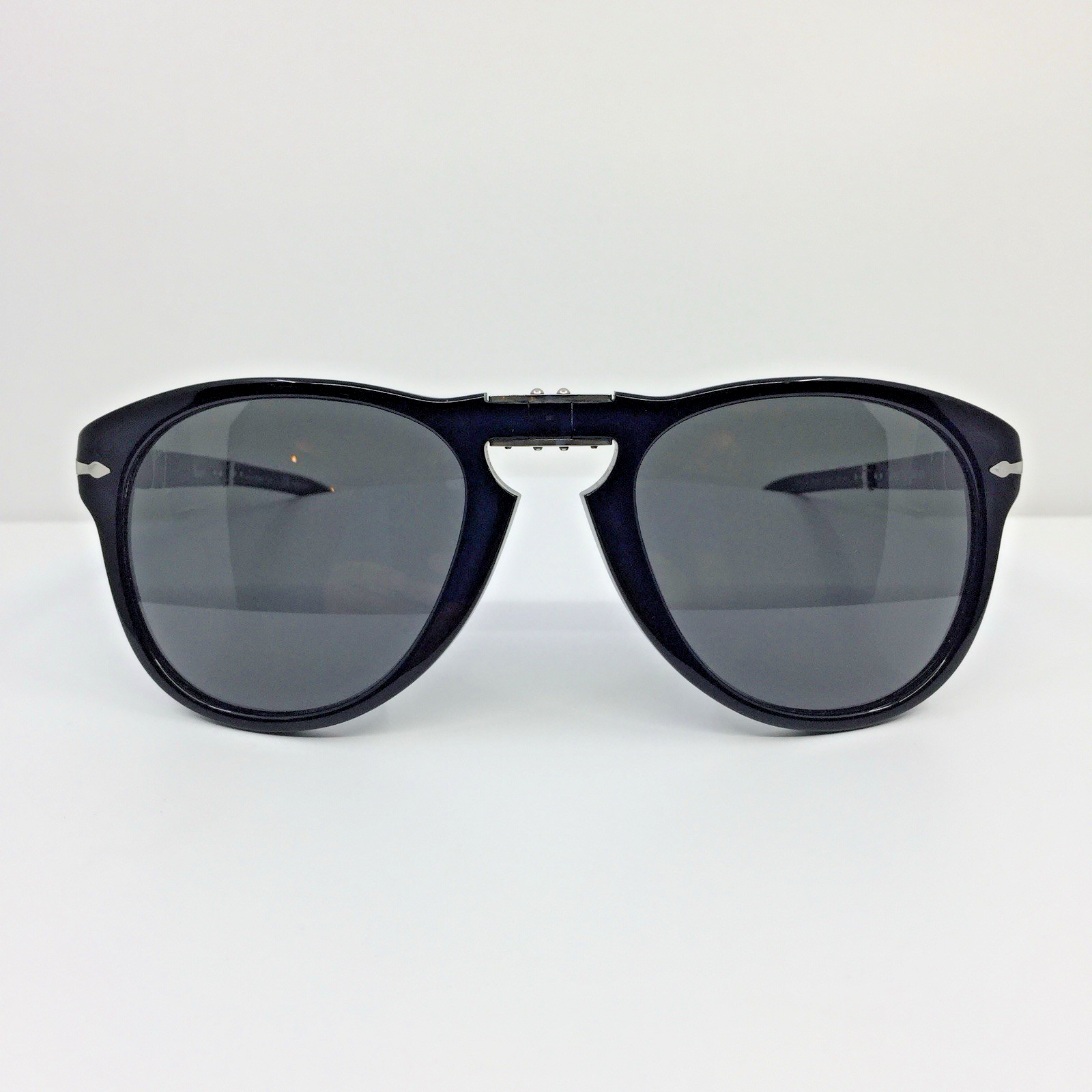 Vintage Persol PO0714SM Black Sunglasses - Super Vision Optical