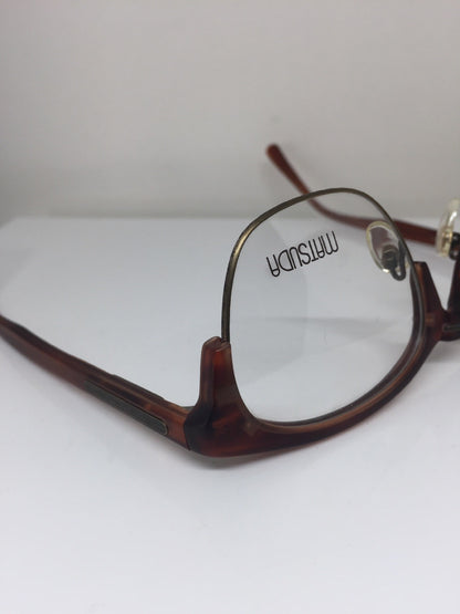 Vintage Matsuda 2806 Brown Sunglasses - Super Vision Optical