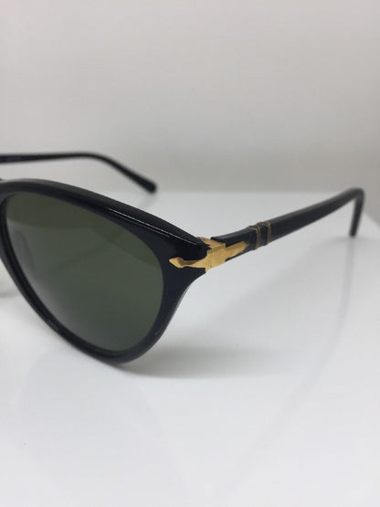 Vintage Persol PERSOL 201 Black Sunglasses - Super Vision Optical