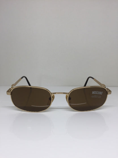 Vintage Moschino By Persol M. 3023-S Gold Sunglasses - Super Vision Optical