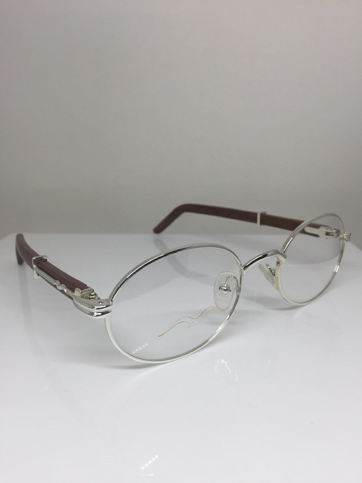 Vintage Kashab by Seagull Kashab by Seagull 46 Silver Eyeglasses - Super Vision Optical