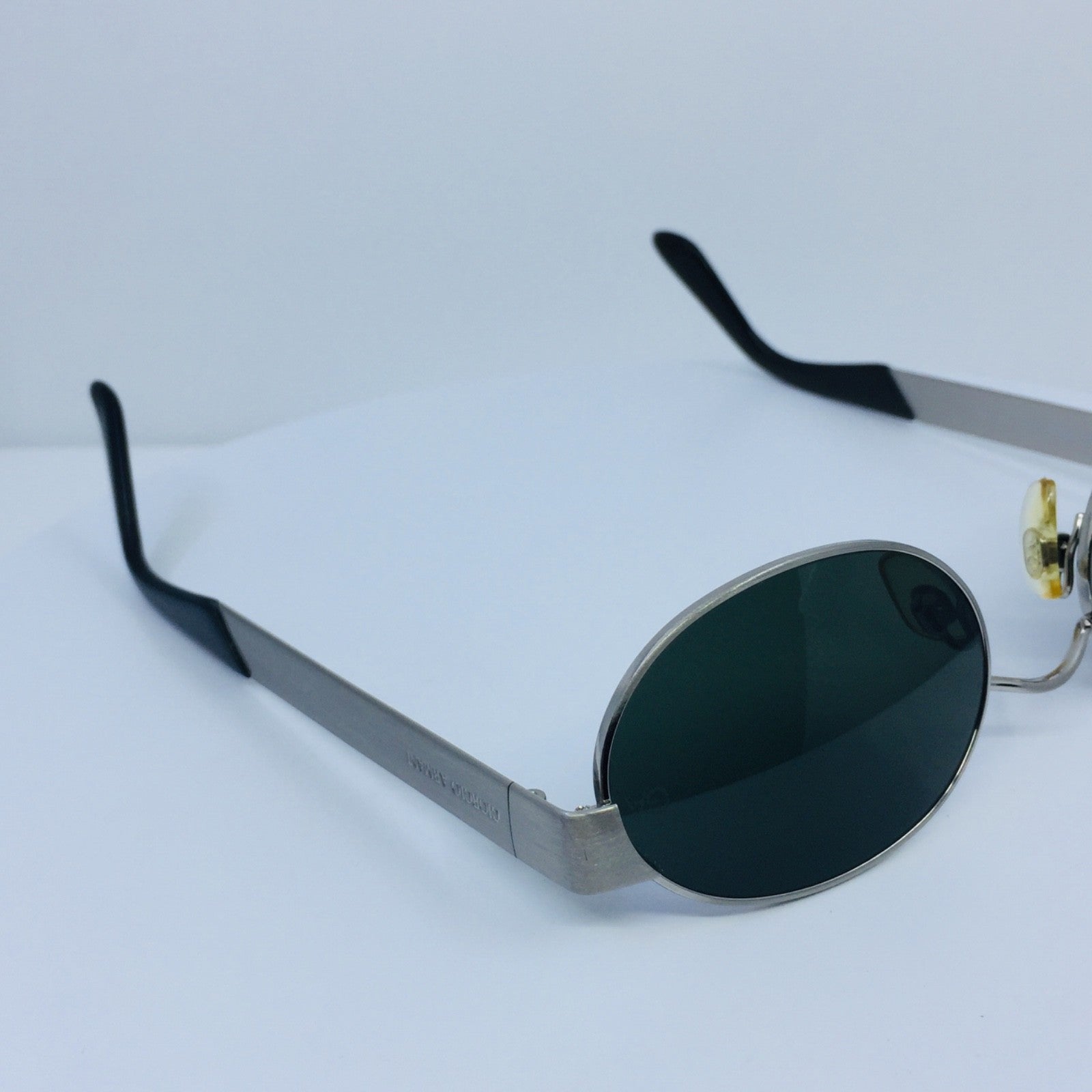 Vintage Giorgio Armani GA 662 Silver Sunglasses - Super Vision Optical