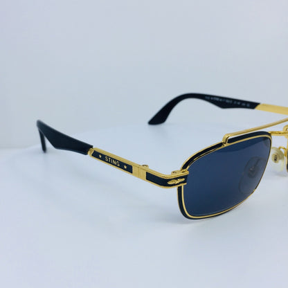Vintage STING by Colors in Optics Mod. 652/Z Black Sunglasses - Super Vision Optical
