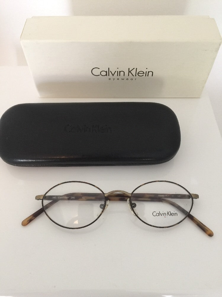 Vintage Calvin Klein CK 245 Tortoise Sunglasses - Super Vision Optical