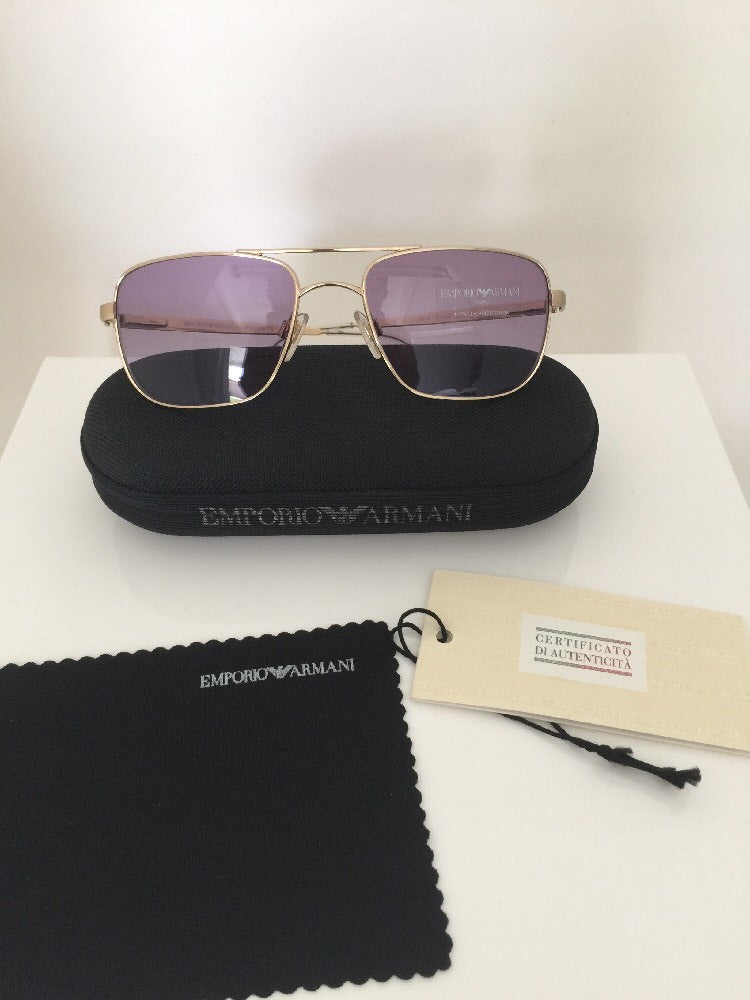 Vintage Emporio Armani EA 159-S Gold Sunglasses - Super Vision Optical