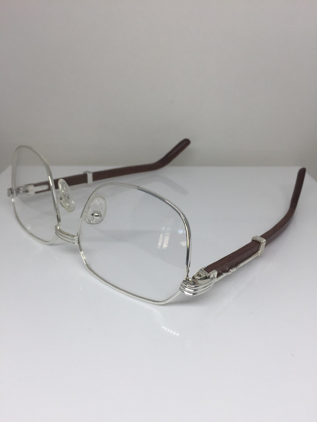 Vintage Kashab by Seagull Kashab 04 Silver Eyeglasses - Super Vision Optical