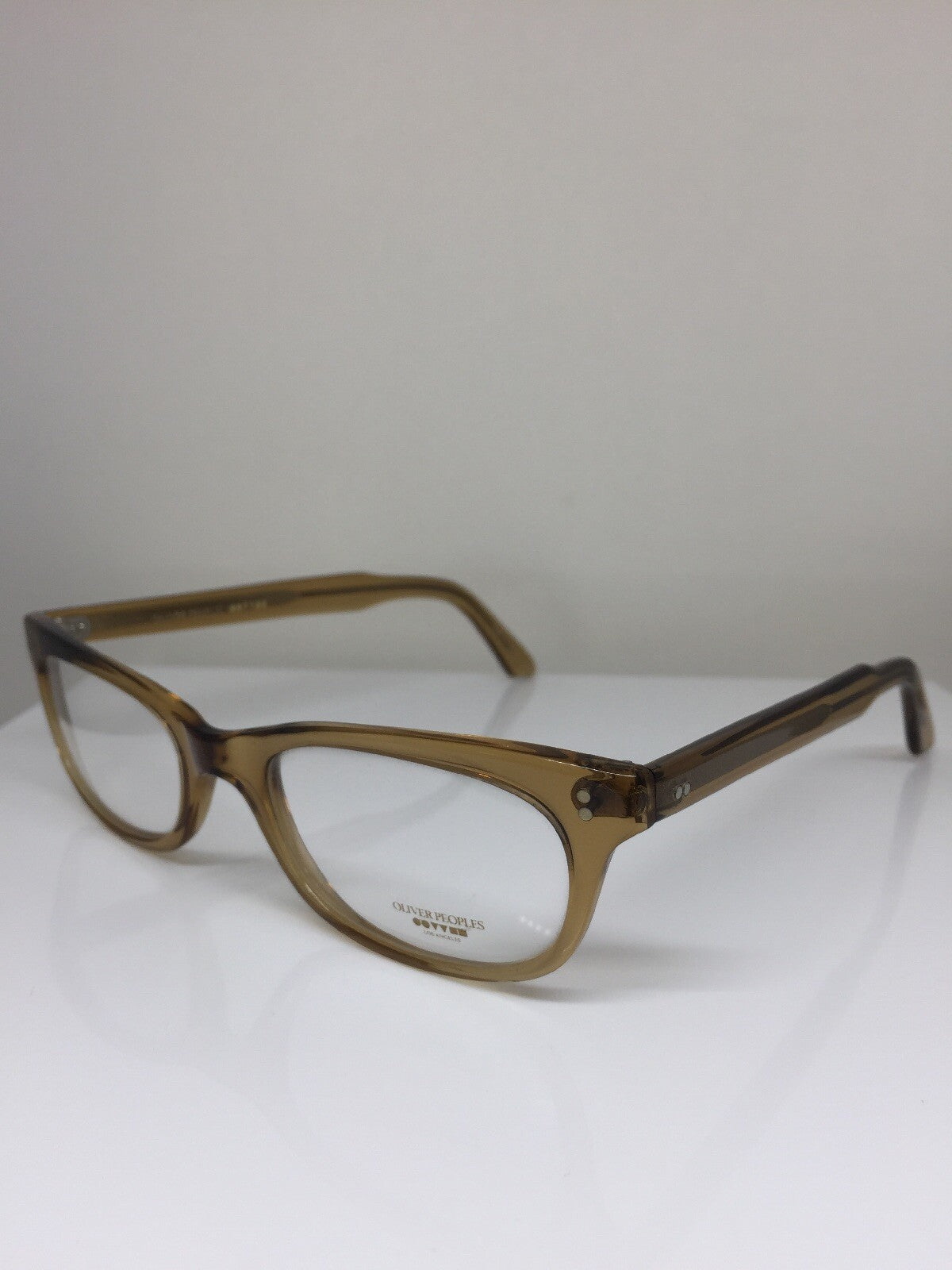 Vintage Oliver Peoples OP 566 Brown Eyeglasses - Super Vision Optical