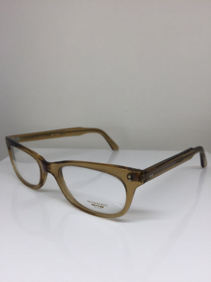 Vintage Oliver Peoples OP 566 Brown Eyeglasses - Super Vision Optical