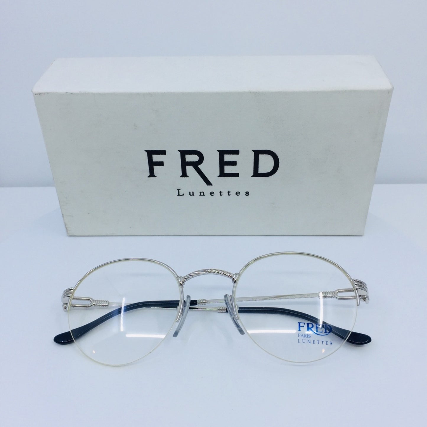 Vintage Fred Lunettes Grand Largue Gold Eyeglasses - Super Vision Optical