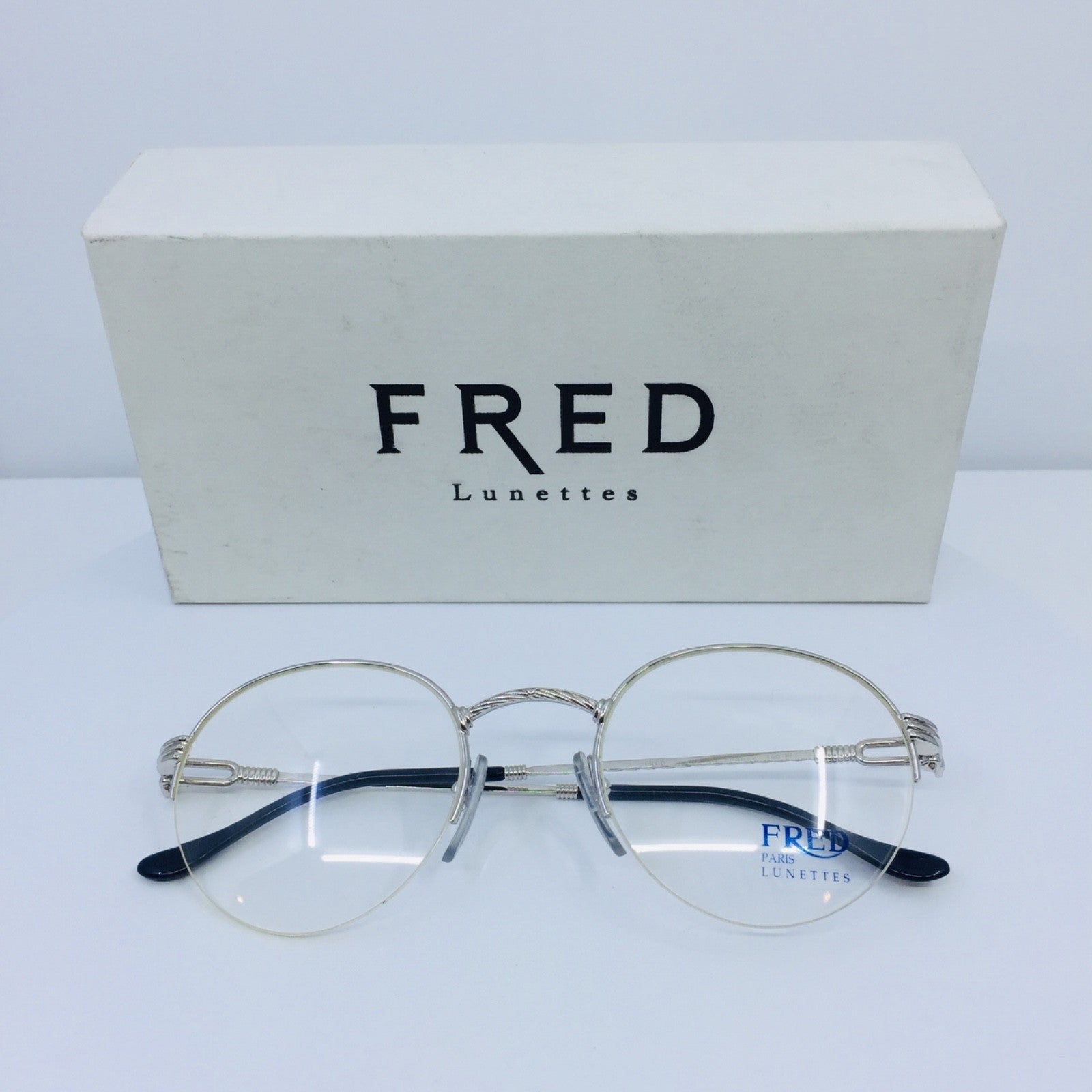Vintage Fred Lunettes Grand Largue Gold Eyeglasses - Super Vision Optical