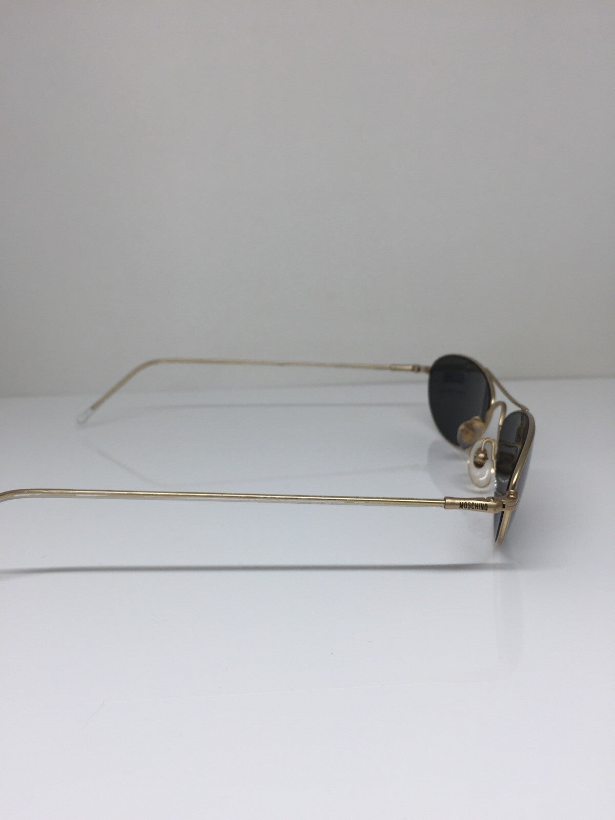 Vintage Moschino By Persol M. 3063-S Gold Sunglasses - Super Vision Optical