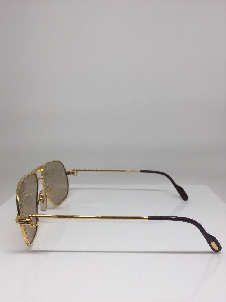 Vintage Cartier Tank LC Gold Sunglasses - Super Vision Optical