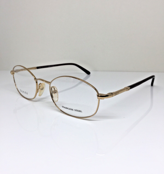 Vintage Gucci GG 2650 Gold Eyeglasses - Super Vision Optical