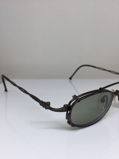 Vintage Jean Paul Gaultier JPG 57-0005 Brown Eyeglasses - Super Vision Optical