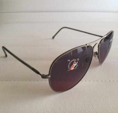 Vintage Giorgio Armani GA 615-S Gunmetal Sunglasses - Super Vision Optical