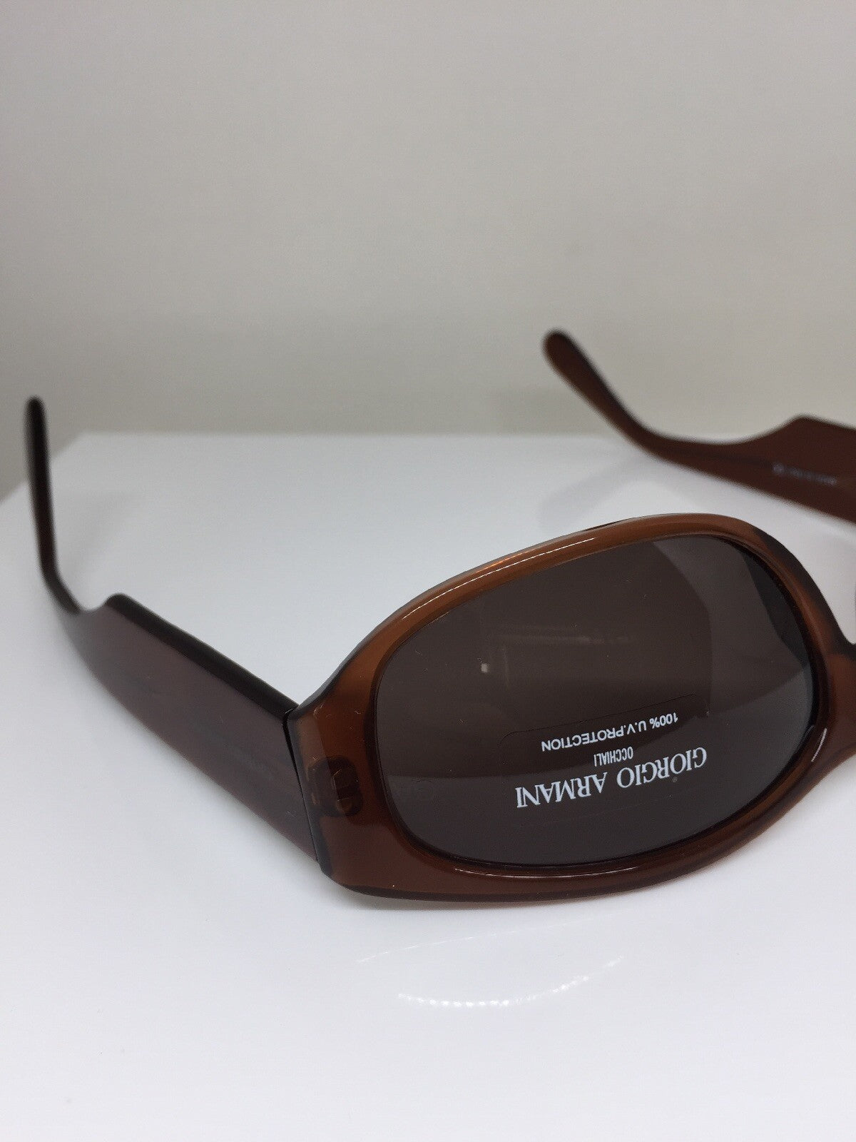 Vintage Giorgio Armani GA 2525 Brown Sunglasses - Super Vision Optical
