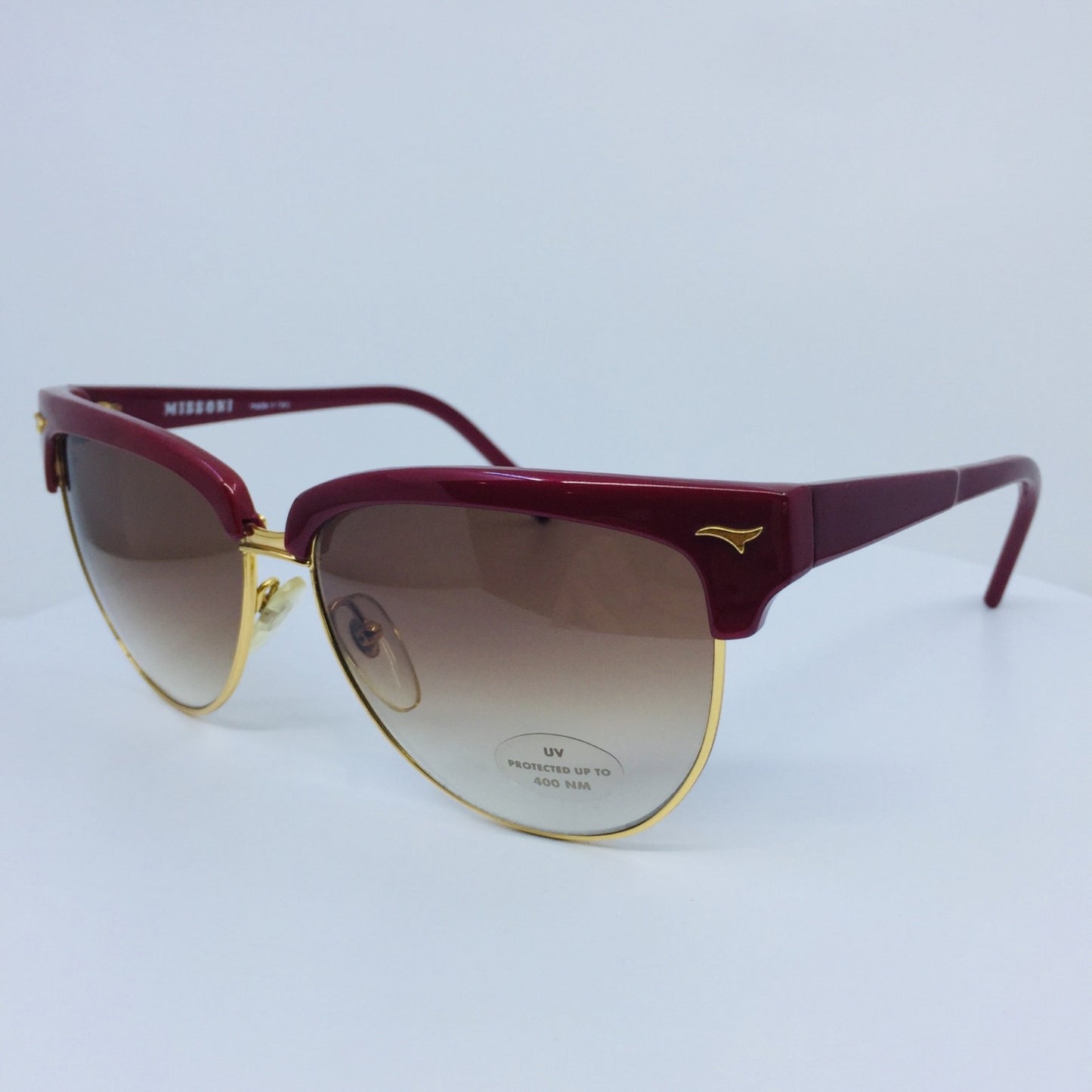 Vintage Missoni M 54 U Gold Sunglasses - Super Vision Optical