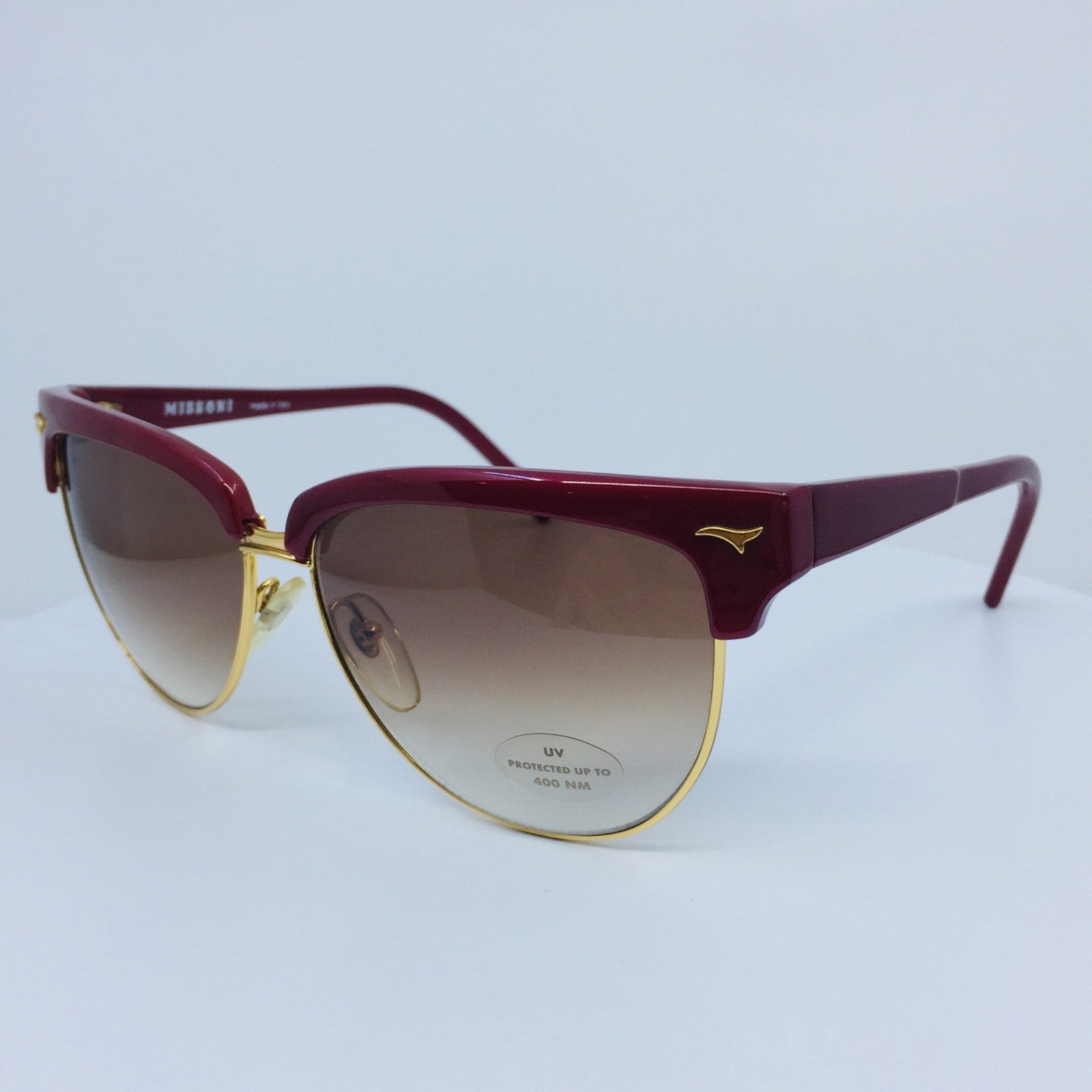Vintage Missoni M 54 U Gold Sunglasses - Super Vision Optical