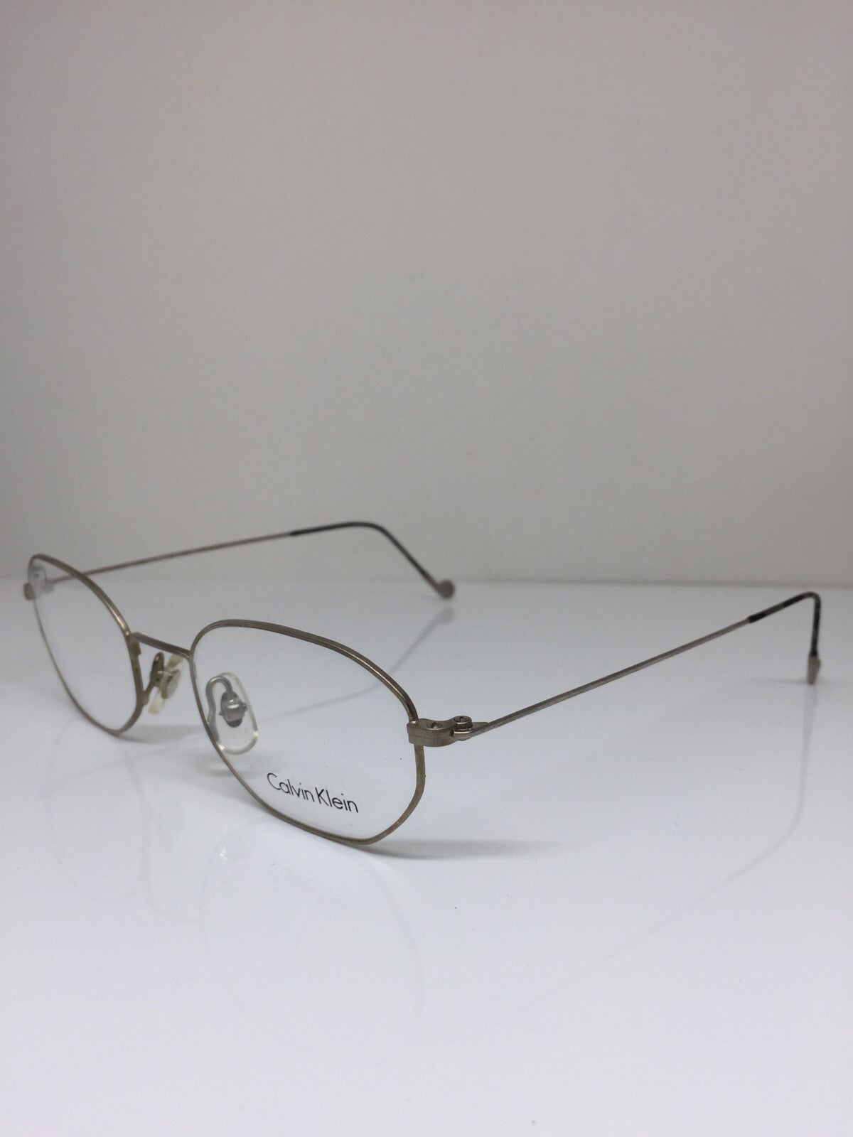 Vintage Calvin Klein CK 138 Gold Eyeglasses - Super Vision Optical