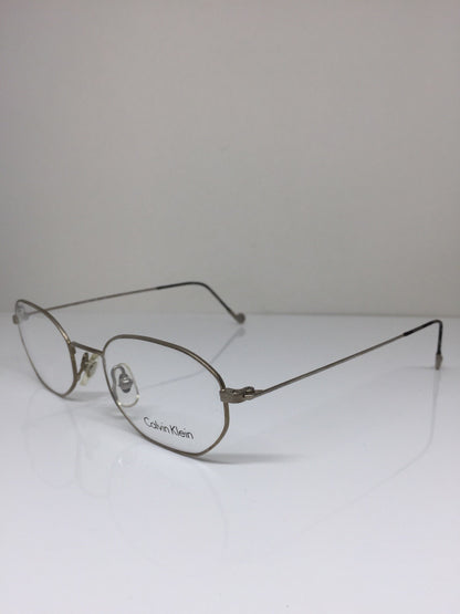 Vintage Calvin Klein CK 138 Gold Eyeglasses - Super Vision Optical