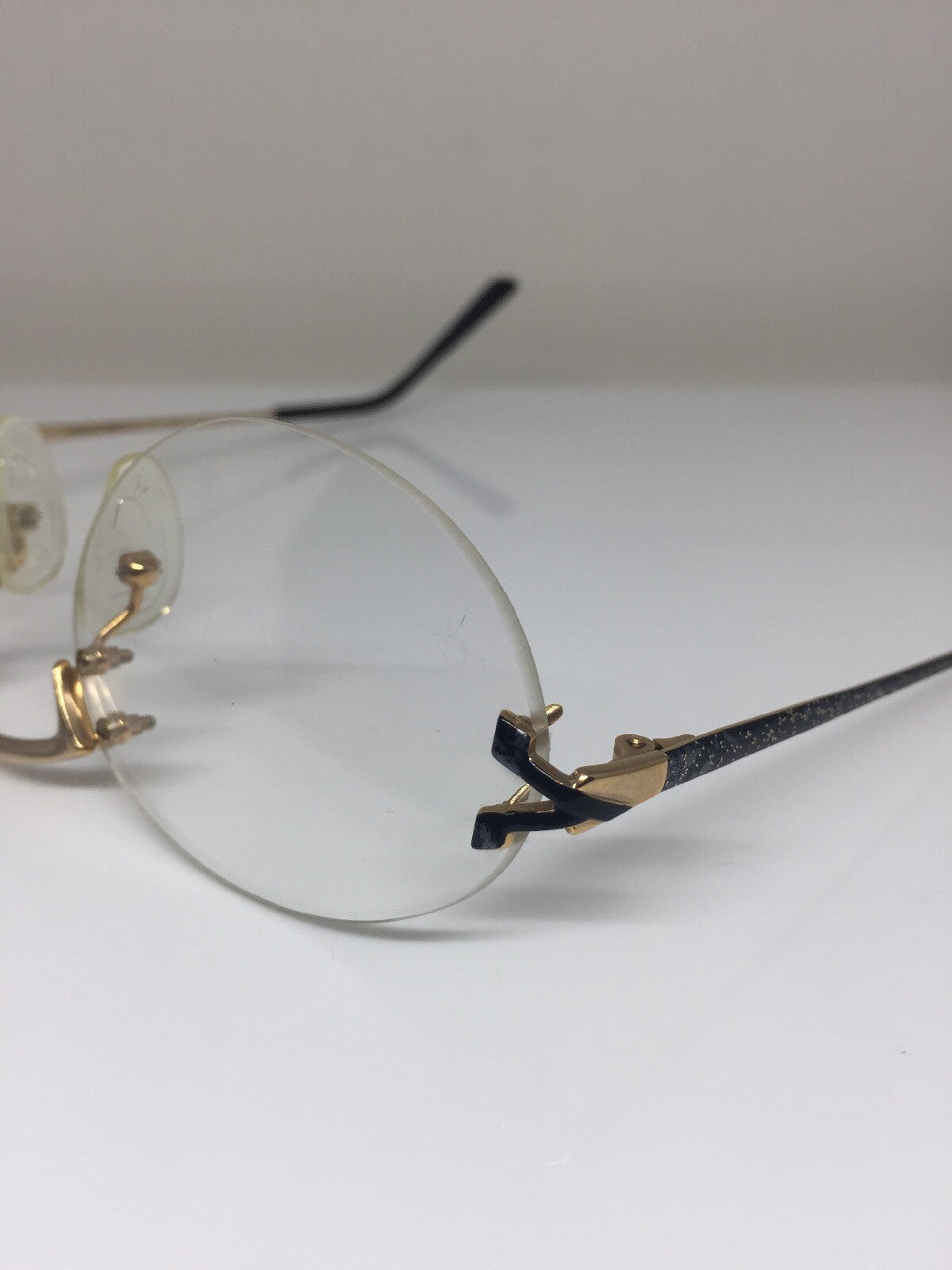 Vintage Lux De Paris Soprani Black Sunglasses - Super Vision Optical