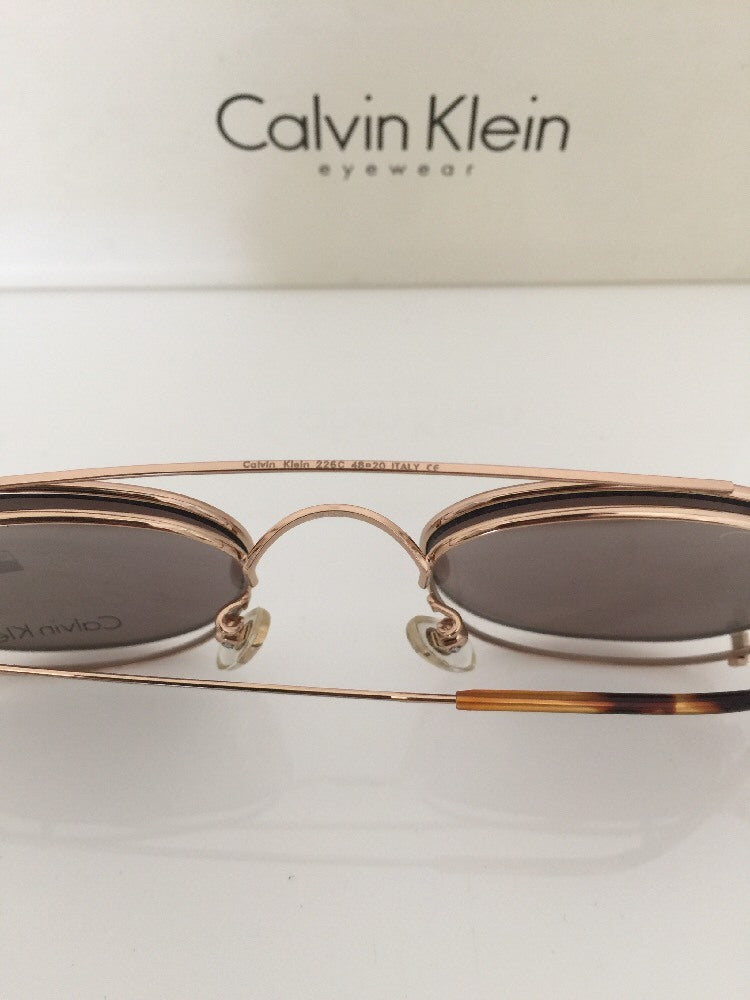 Vintage Calvin Klein CK 226 Gold Sunglasses - Super Vision Optical