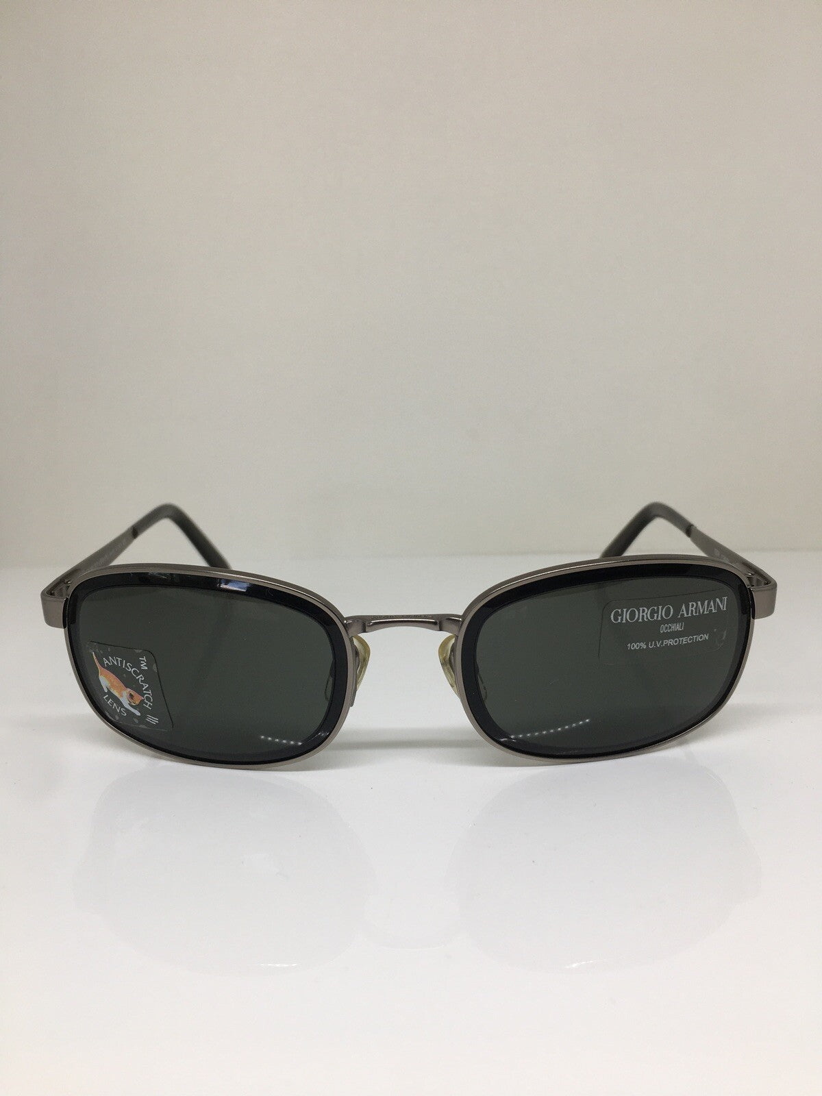 Vintage Giorgio Armani GA 1504 Gunmetal Sunglasses - Super Vision Optical