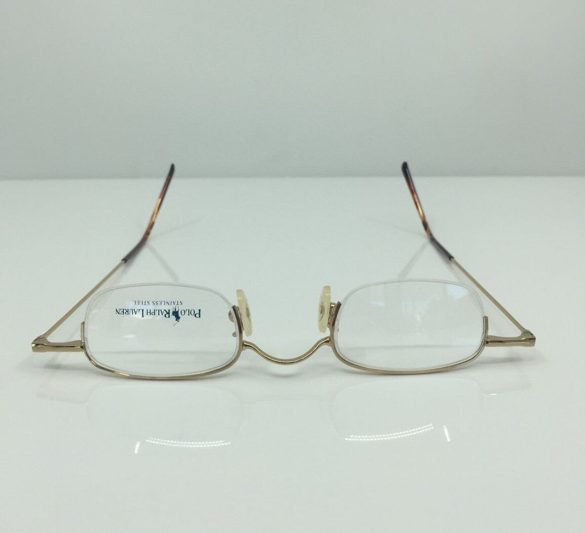 Vintage Polo Ralph Lauren POLO 388 Gold Eyeglasses - Super Vision Optical