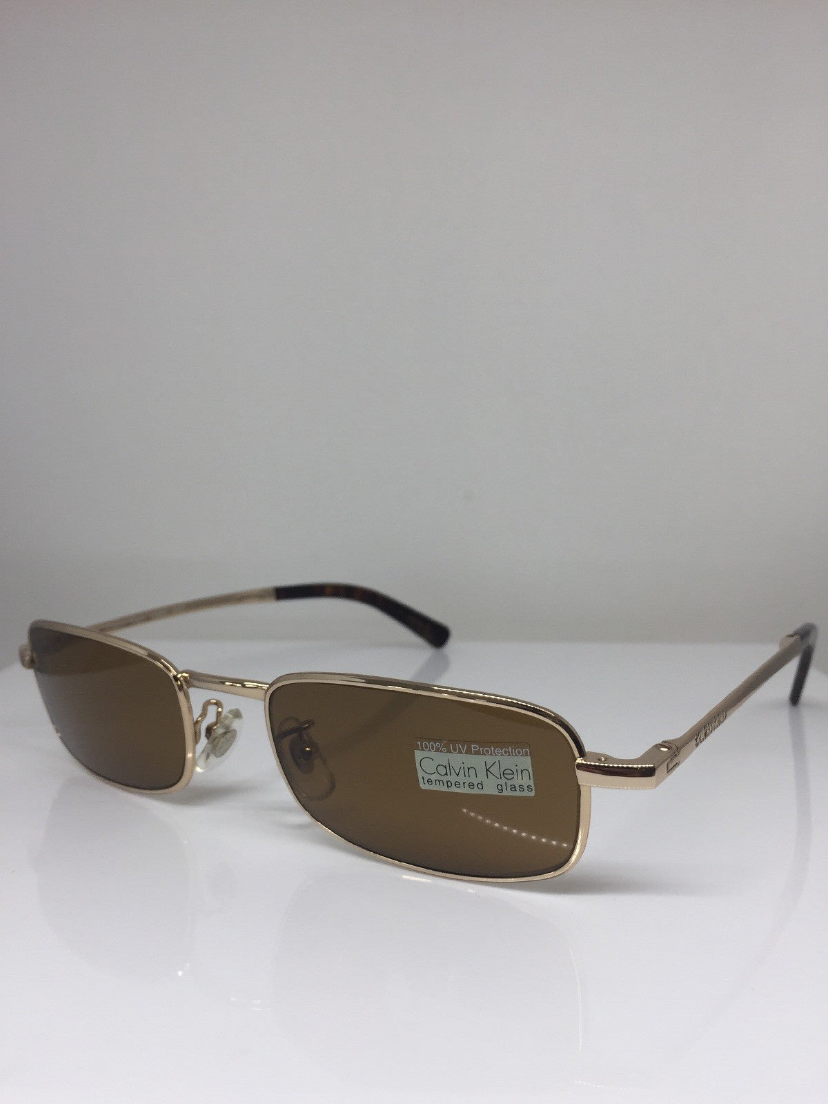 Vintage Calvin Klein CK 158-S Gold Sunglasses - Super Vision Optical