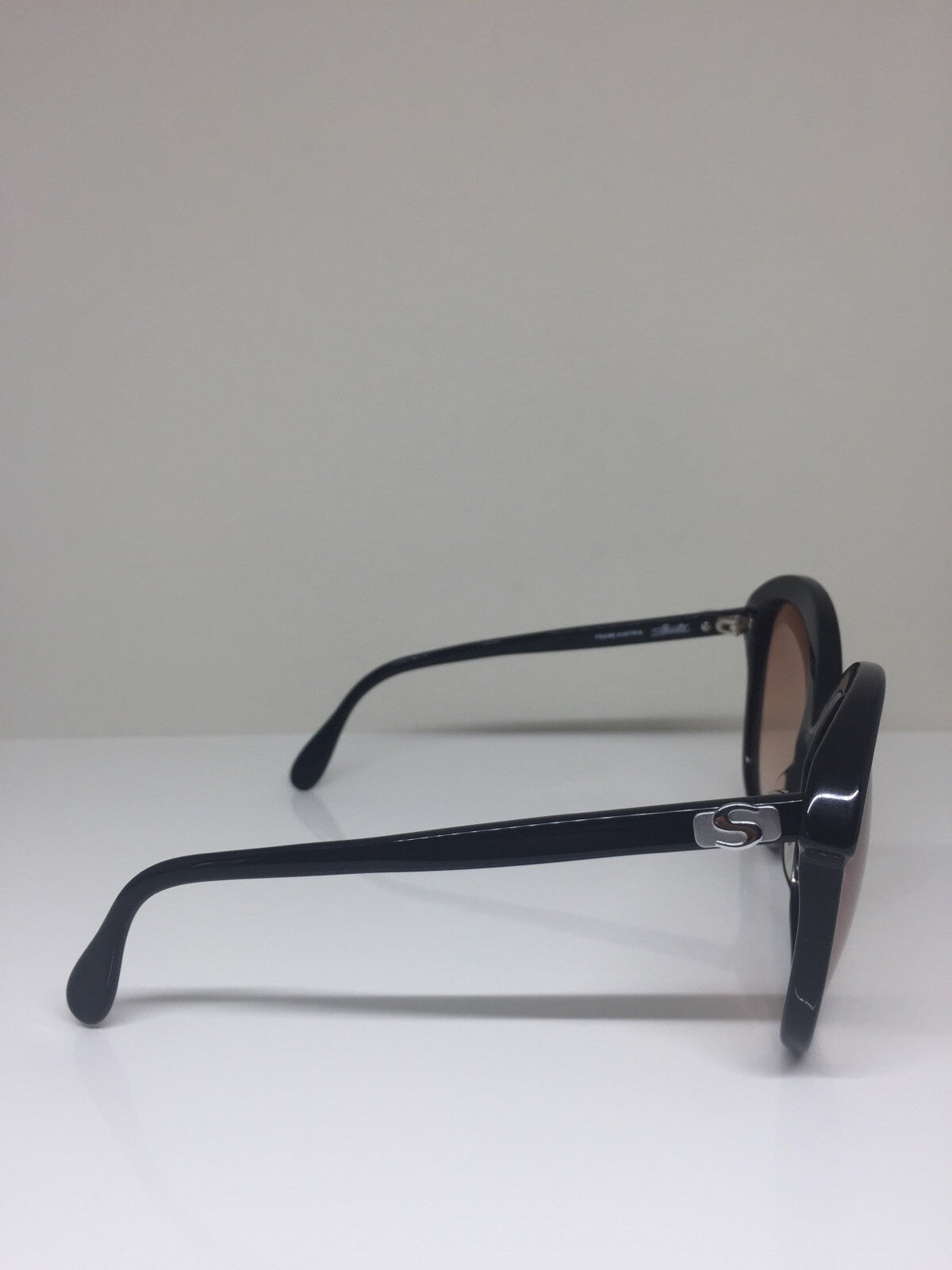 Vintage Silhouette MOD 102 Black Sunglasses - Super Vision Optical
