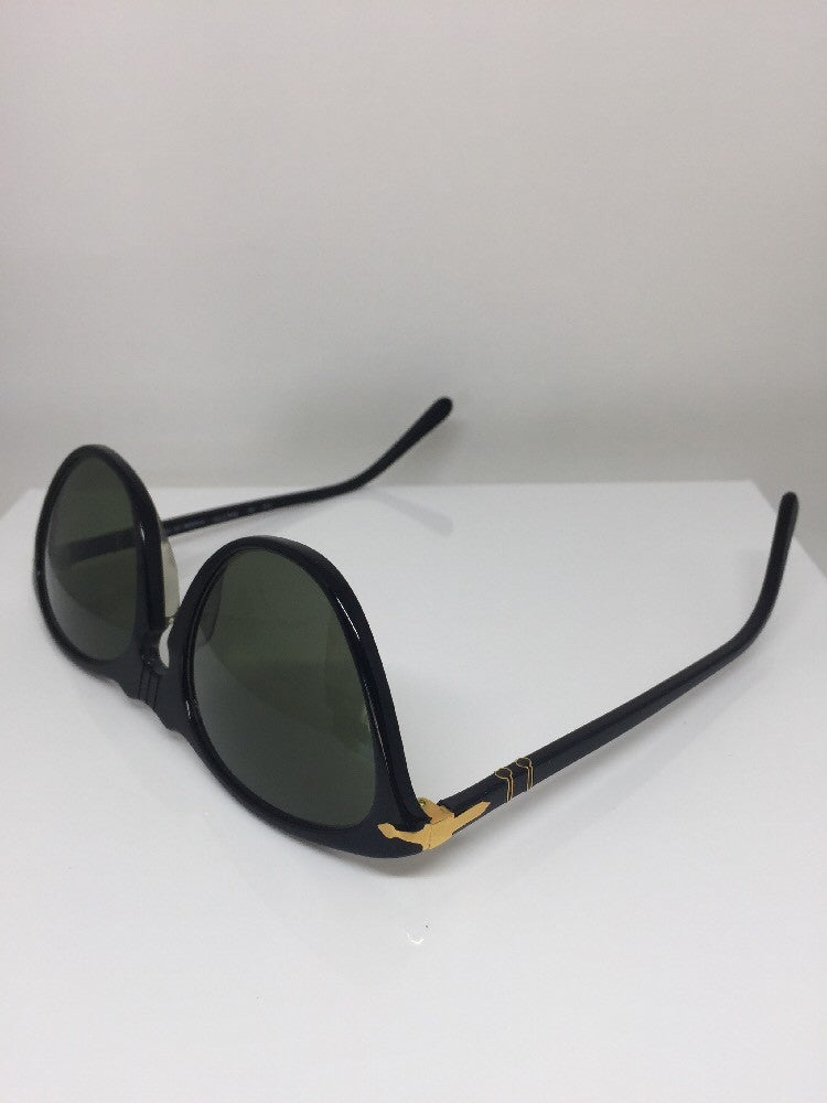 Vintage Persol PERSOL 201 Black Sunglasses - Super Vision Optical