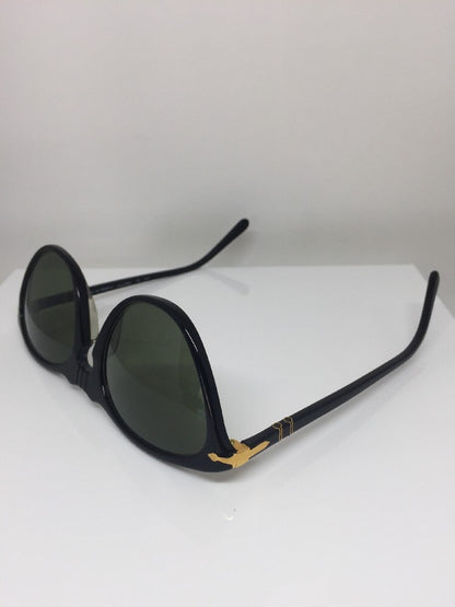 Vintage Persol PERSOL 201 Black Sunglasses - Super Vision Optical