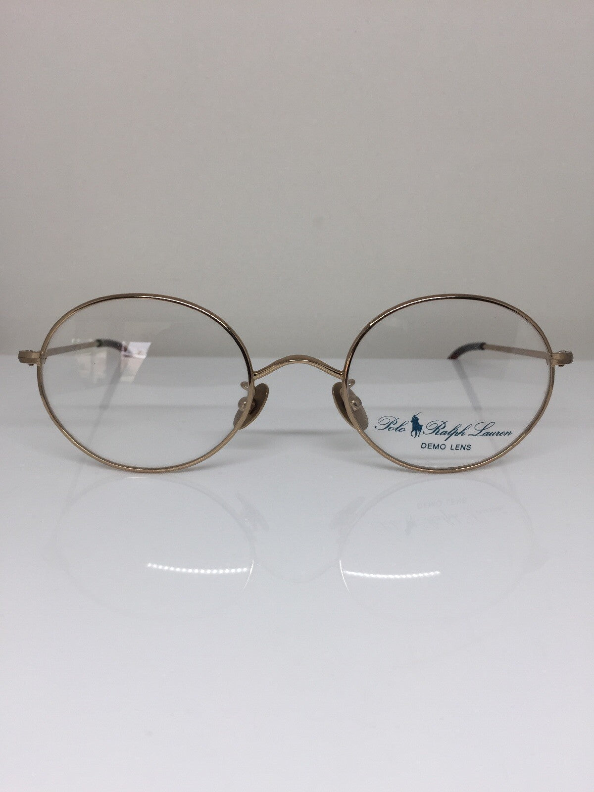 Vintage Ralph Lauren Polo Classic 61 By Ralph Lauren Gold Eyeglasses - Super Vision Optical
