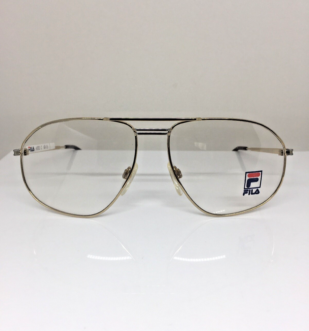 Vintage Fila FILA 6501 Gold Eyeglasses - Super Vision Optical
